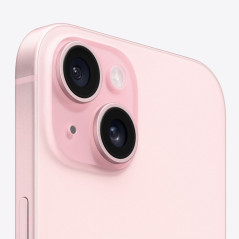 Apple iPhone 15 – 128 Go Rose · Reconditionné état A