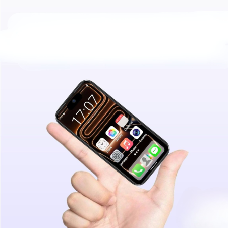 Mini smartphone ECO S17 Max Mini – 4G 64 Go Orange 3,75 pouces