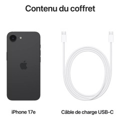 Apple iPhone 17e 256 Go Noir | Smarty Paris