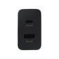Samsung Chargeur secteur EP-TA220 – USB-C + USB 35W Noir