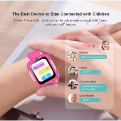 Smart Kids 4G kids smartwatch pink | Smarty