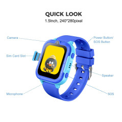 Smart Kids 4G kids smartwatch pink | Smarty