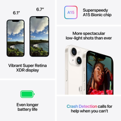 Apple iPhone 14 128GB Starlight | Smarty