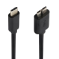 USB-C to Micro-B cable ECO – 35 cm Black USB-C to Micro-B cable ECO – 35 cm Black