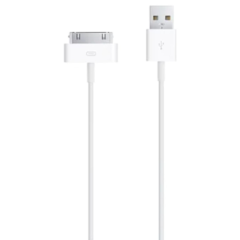 Apple Câble 30 broches vers USB-A MA591ZM/C – iPhone 4/4S, boîte d'origine Apple Câble 30 broches vers USB-A MA591ZM/C – iPhone 4/4S, boîte d'origine