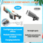 Electric Water Gun ECO – Blue, light effects, protective goggles Electric Water Gun ECO – Blue, light effects, protective goggles