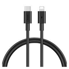 Câble USB-C Lightning Remax RC-175i 20 W noir | Smarty
