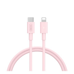 USB-C Lightning Cable Remax RC-175i 20W pink | Smarty