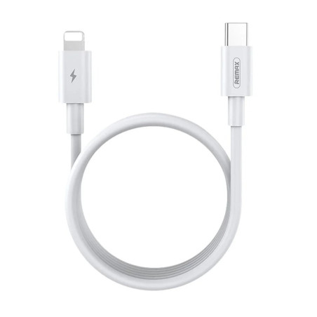 Câble USB-C Lightning Remax RC-175i 20 W blanc | Smarty