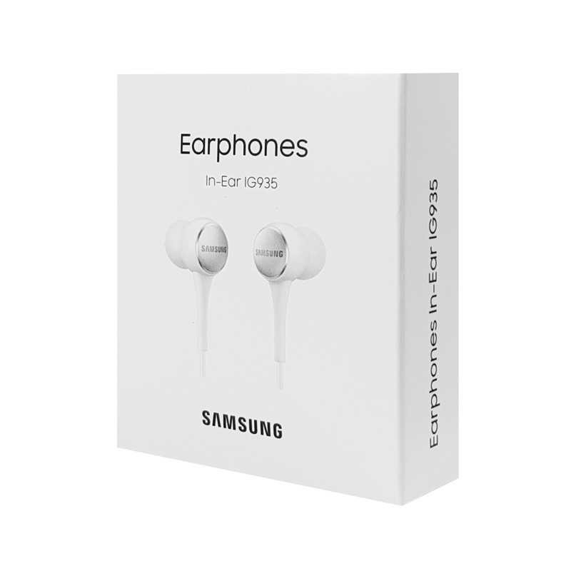 Ecouteurs Kit Main libre Jack 3,5mm Samsung Blanc- Retail box (Origine) Ecouteurs Kit Main libre Jack 3,5mm Samsung Blanc- Retail box (Origine)