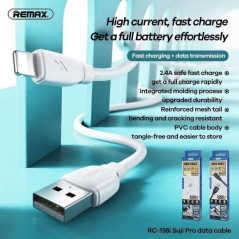 Lightning Cable Remax RC-138i 2.4A | Smarty