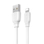 USB to Lightning Cable Remax RC-138i – 1m 2.4A White USB to Lightning Cable Remax RC-138i – 1m 2.4A White