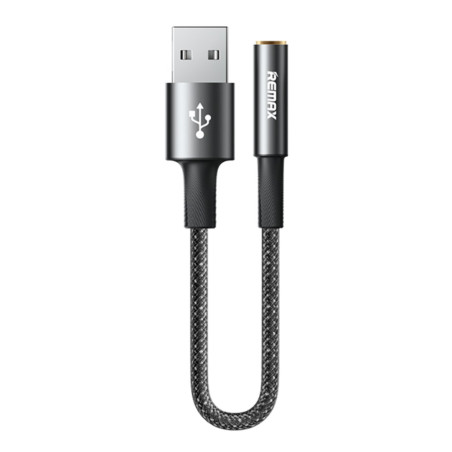 Câble USB vers jack 3,5 REMAX C21 Noir | Smarty