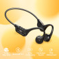 Écouteurs de sport sans fil Remax RB-S18 – conduction osseuse, noir Écouteurs de sport sans fil Remax RB-S18 – conduction osseuse, noir