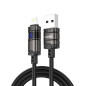 Câble USB-A/Lightning REMAX C01-AL3A – 15 W 1,2 m Noir Câble USB-A/Lightning REMAX C01-AL3A – 15 W 1,2 m Noir