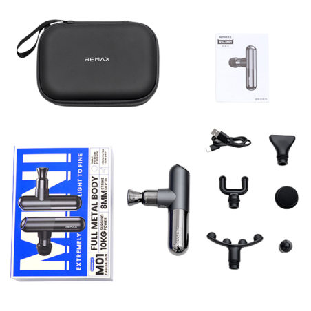 Pistolet de massage Fascia REMAX RS-M01 – Noir