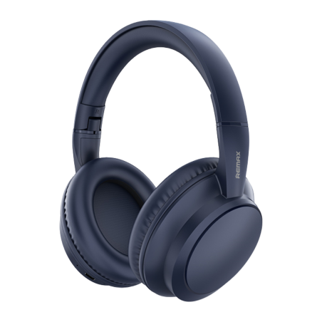 Casque sans fil pliable REMAX RB-100HB – 3 modes, Bleu