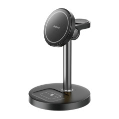 Chargeur sans fil 3-en-1 Remax CW01 20,5W Noir