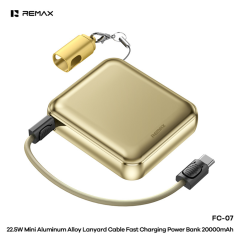 Batterie externe Remax FC-07 20 000 mAh Or