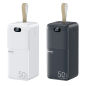 Batterie externe Remax Piloteer Series RPP-117 – 50 000 mAh 27W/22,5W Blanc Batterie externe Remax Piloteer Series RPP-117 – 50 000 mAh 27W/22,5W Blanc