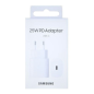 Samsung Chargeur secteur USB-C EP-T2510NWEGWW – 25 W Blanc Samsung Chargeur secteur USB-C EP-T2510NWEGWW – 25 W Blanc
