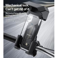 Support moto Yesido C331 étanche noir | Smarty