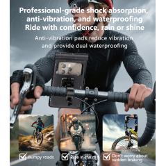 Support vélo Yesido C333 étanche noir | Smarty