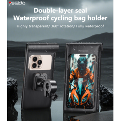 Support vélo Yesido C333 étanche noir | Smarty