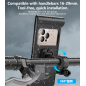 Support téléphone vélo Yesido C333 – étanche noir Support téléphone vélo Yesido C333 – étanche noir