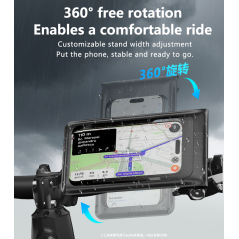 Support vélo Yesido C333 étanche noir | Smarty