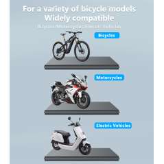 Support vélo Yesido C333 étanche noir | Smarty