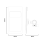 Support téléphone vélo Yesido C333 – étanche noir Support téléphone vélo Yesido C333 – étanche noir