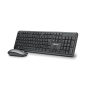 Ensemble clavier-souris NGS SerenityKitFrench – sans fil AZERTY, 12 touches multimédia Ensemble clavier-souris NGS SerenityKitFrench – sans fil AZERTY, 12 touches multimédia