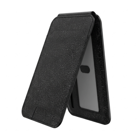 Portefeuille magnétique Micflip P17 – Compatible Apple Find My Noir