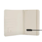 Protège-passeport cuir Micflip PPK02 – localisateur intégré compatible Localiser d'Apple, Blanc Protège-passeport cuir Micflip PPK02 – localisateur intégré compatible Localiser d'Apple, Blanc