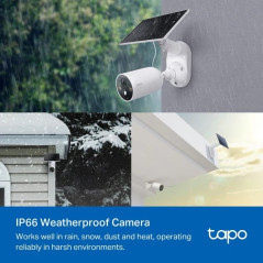 2K solar camera TP-Link Tapo C425 Kit