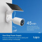 Magnetic Security Camera TP-Link Tapo C425 Kit – 2K QHD Solar Wireless White