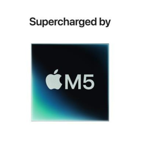 Apple Ordinateur portable MacBook Pro 14 pouces – 16 Go/512 Go SSD M5 Argent QWERTY MDE04FN/A