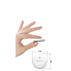 Tag localisateur Devia MFi – Apple Find My et Android Blanc