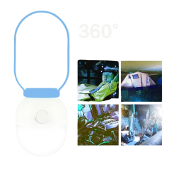 Rechargeable Emergency LED Lamp KANGMING KM-7738 – 6W 5400mAh Blue