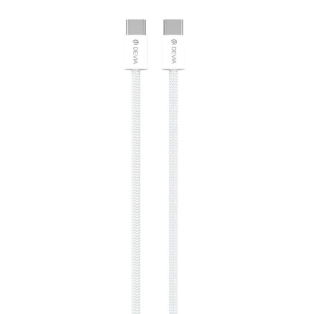 Câble USB-C Devia 60W tressé 1,5 m | Smarty