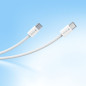 Câble USB-C vers USB-C Devia Extreme Speed – nylon tressé, PD 60W 3A 1,5 m, Blanc