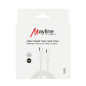 Câble Mayline USB-C vers USB-C 60W – nylon tressé 2 m