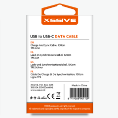 XSSIVE USB to USB-C Cable 1m | Smarty