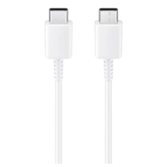 Samsung Câble USB-C vers USB-C EP-DW767JWE – 1,8 m Blanc 3A