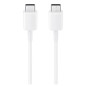 Samsung Câble USB-C vers USB-C EP-DW767JWE – 1,8 m Blanc 3A Samsung Câble USB-C vers USB-C EP-DW767JWE – 1,8 m Blanc 3A