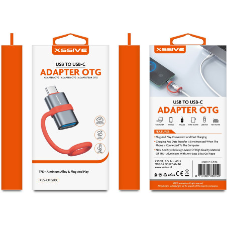 OTG Adapter XSSIVE XSS-OTG10C – USB to USB-C