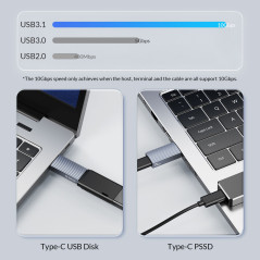 Adaptateur USB vers USB-C Orico AH-AC10 | Smarty