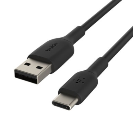 Belkin Câble USB-A vers USB-C CAB001bt1MBK – 1 m Noir