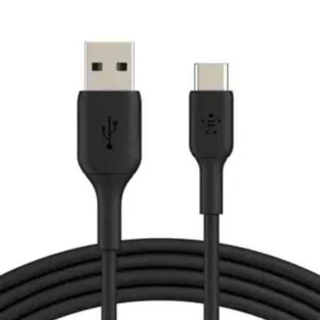 Belkin Câble USB-A vers USB-C CAB001bt1MBK – 1 m Noir